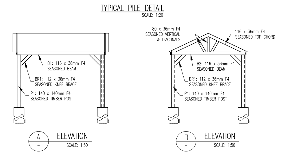 Yardtopia Fremantle 3.6m x 3m Timber & Steel Gable Roof Gazebo