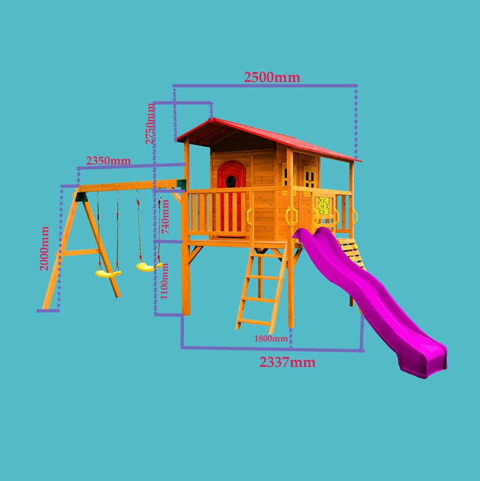 Kidzshack Sweet Shack Cubby House