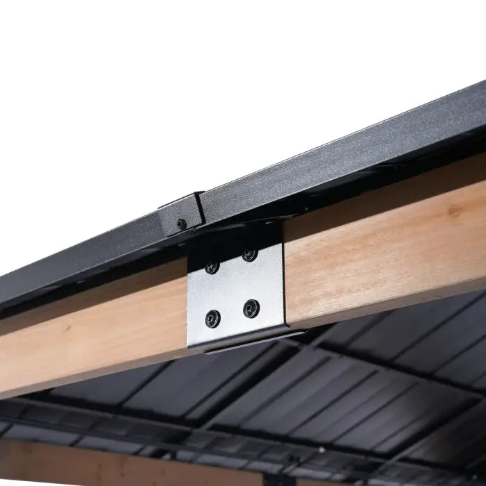 Yardtopia Maryborough 3m x 3.6m Timber & Steel Double Hip Roof Gazebo