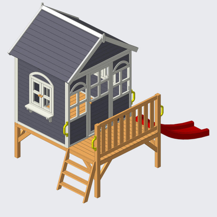 Kidzshack Happy Shack Cubby House