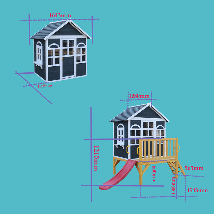 Kidzshack Happy Shack Cubby House